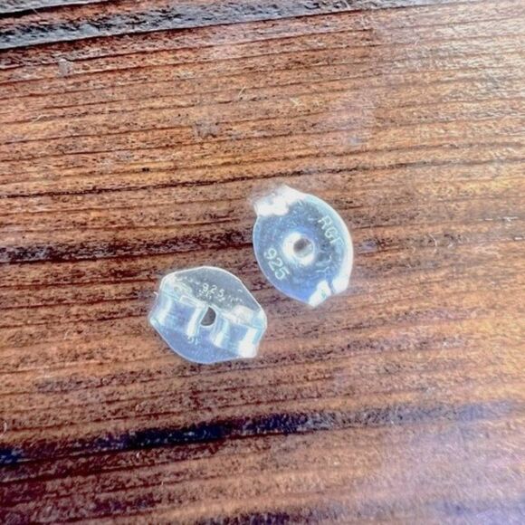 Vintage Sterling Butterfly Drop Earrings - Picture 5 of 8